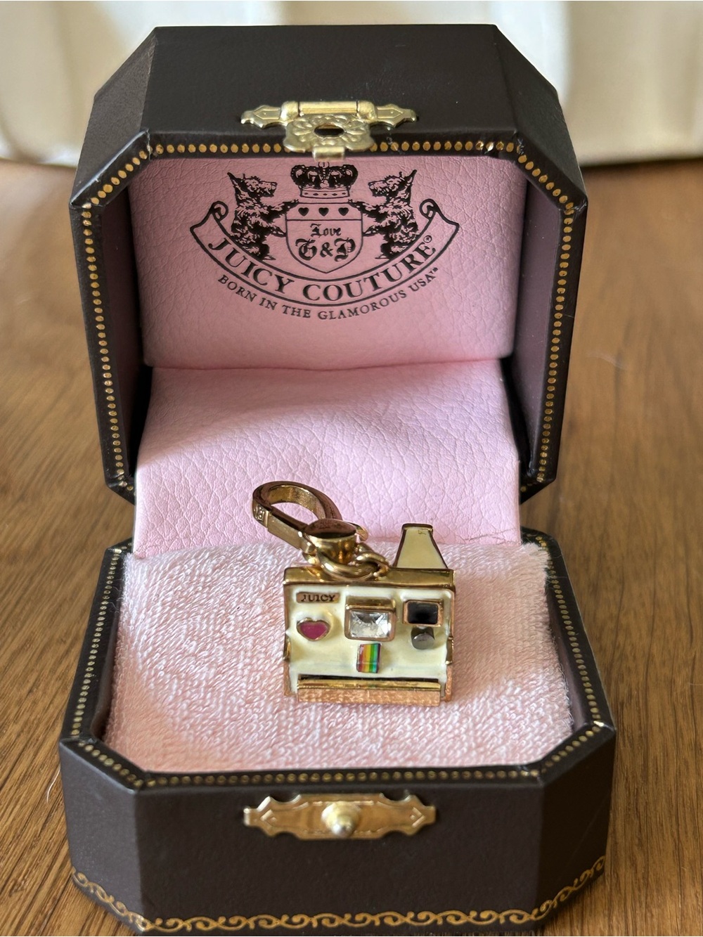 Juicy Couture Polaroid Camera Charm